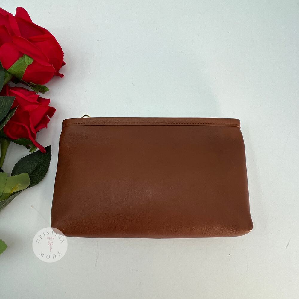 Vintage Coach Cosmetic Case 7167 British Tan